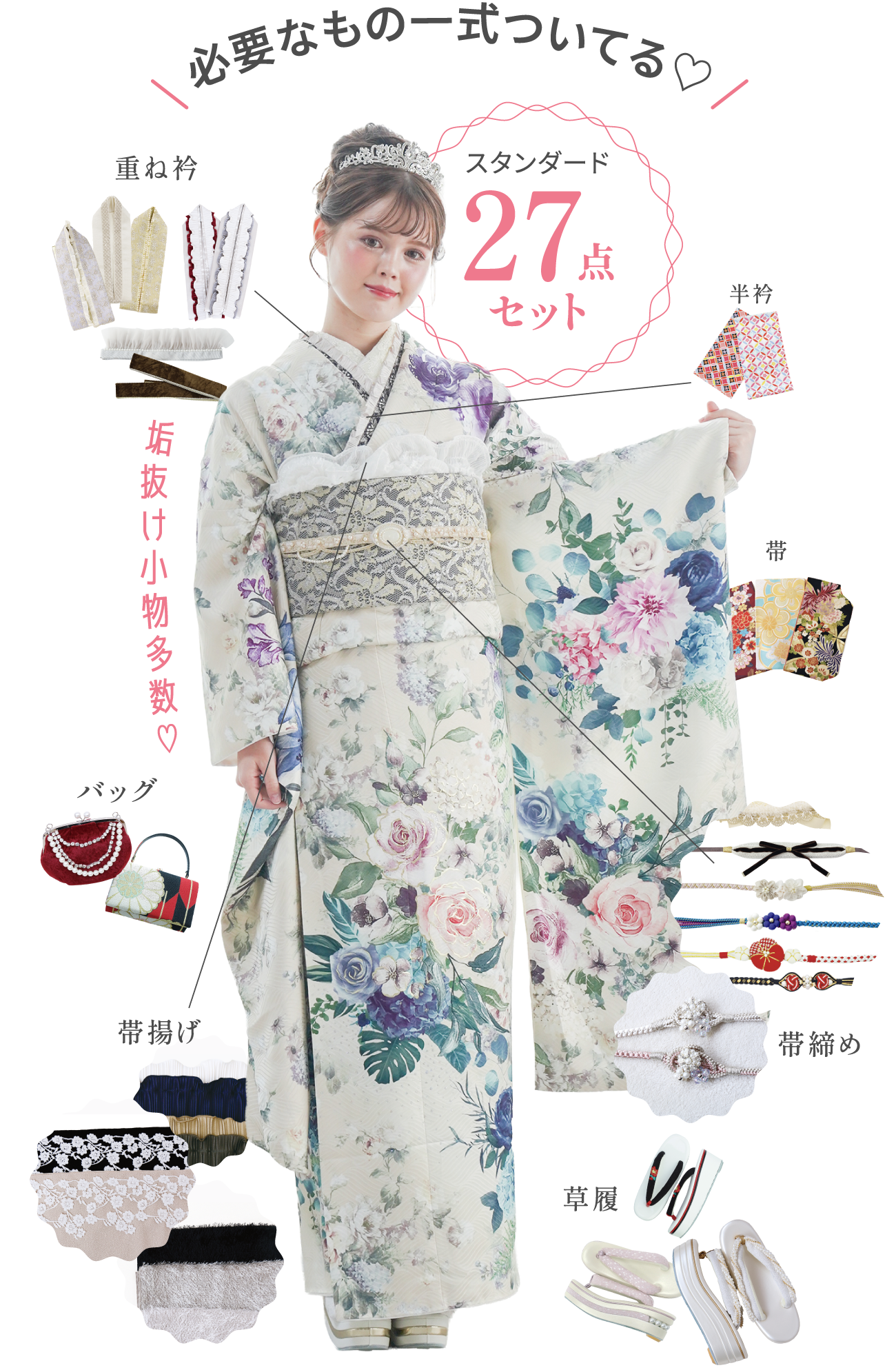 振袖レンタル・購入プラン - 卒業袴・成人式振袖レンタル・前撮り撮影